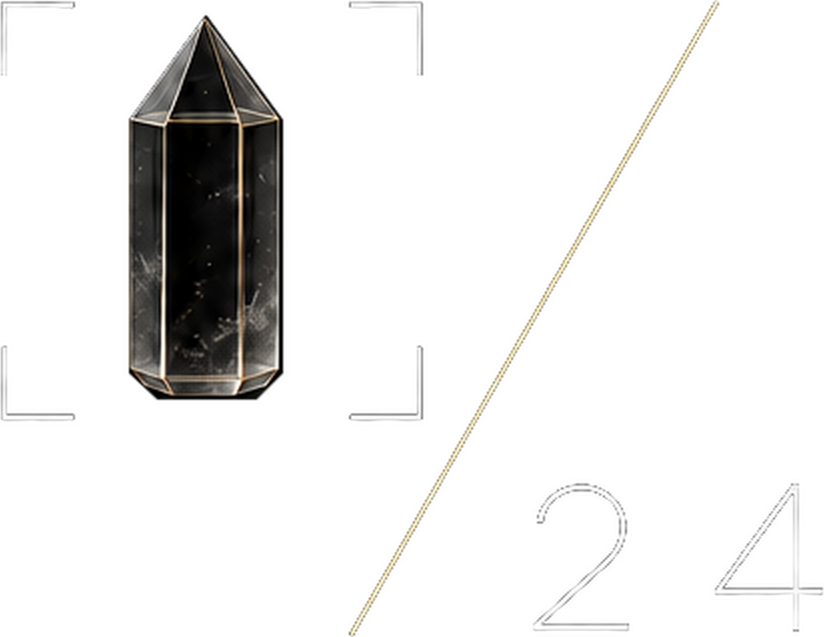 Quartz/24 crystal mark